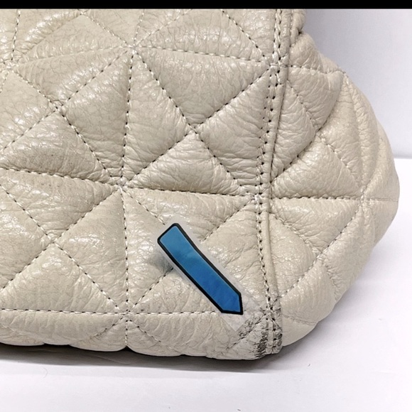 Kate Spade NY Sedgewick Place Phoebe Quilted Pattern Shoulder Bag Chain Detail - Picture 16 of 16